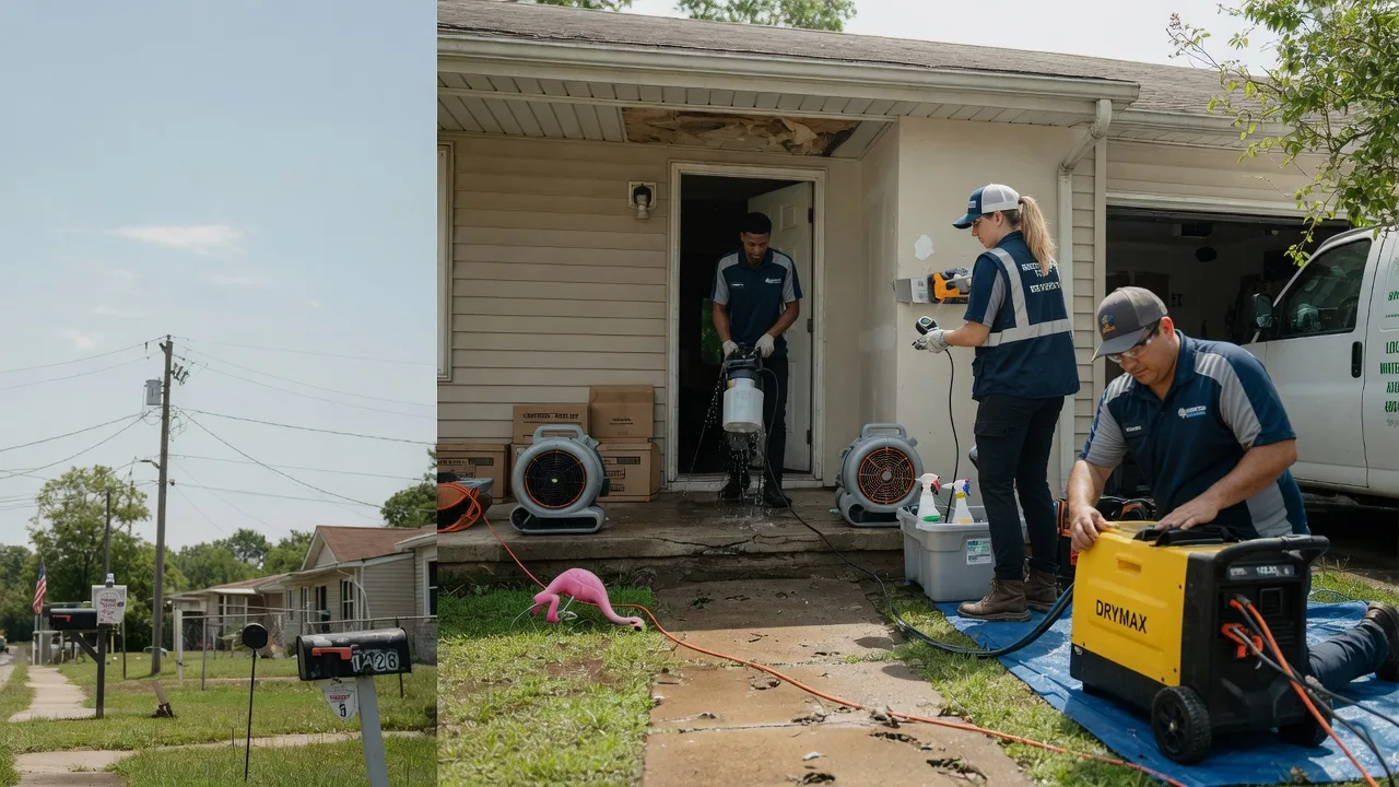 Storm Damage Water Removal in Sherwood, TN near me